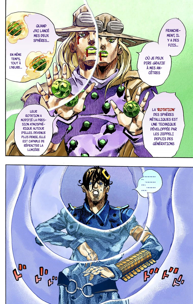Read JoJo's Bizarre Adventure Part 7 Steel Ball Run Official Colored FR Manga Online