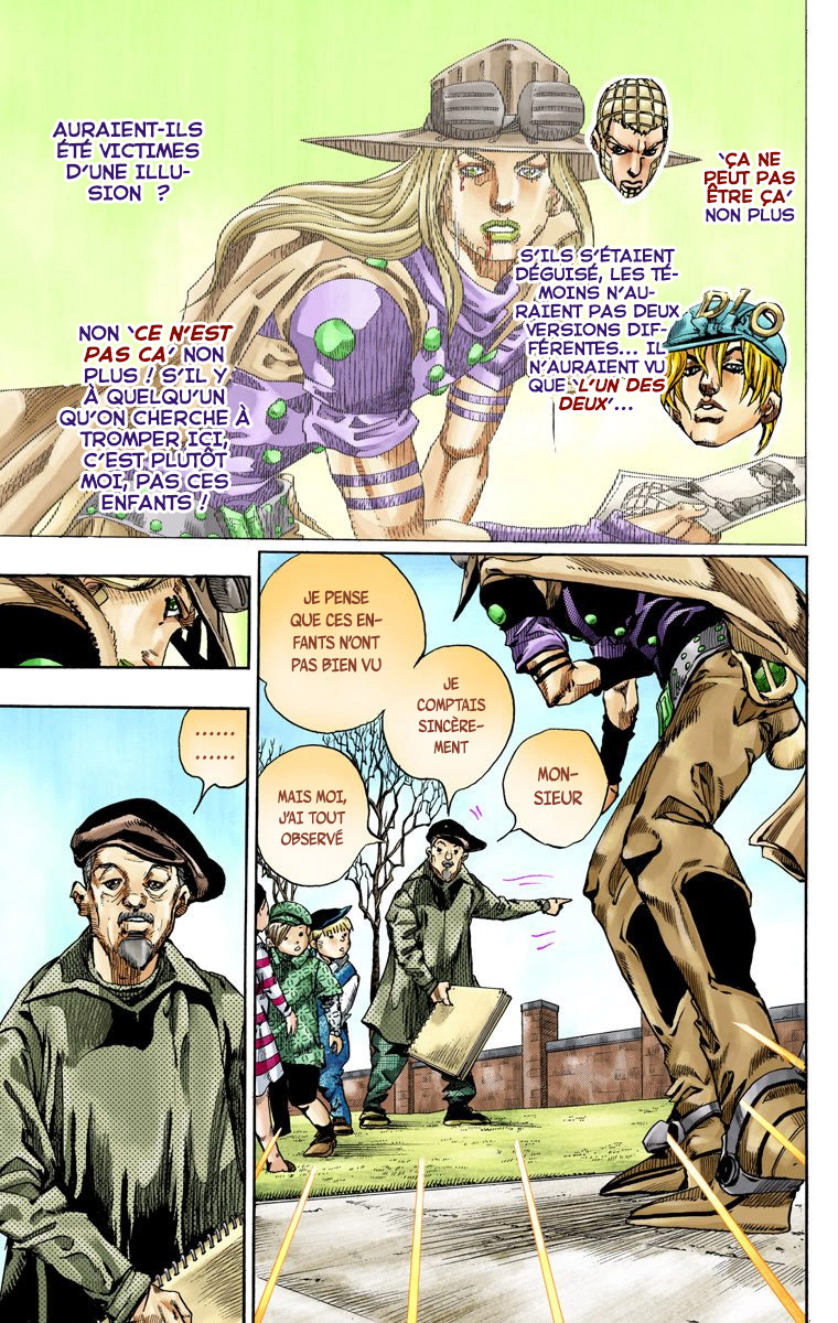Read JoJo's Bizarre Adventure Part 7 Steel Ball Run Official Colored FR Manga Online