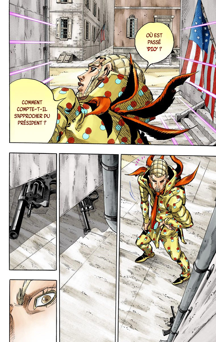 Read JoJo's Bizarre Adventure Part 7 Steel Ball Run Official Colored FR Manga Online