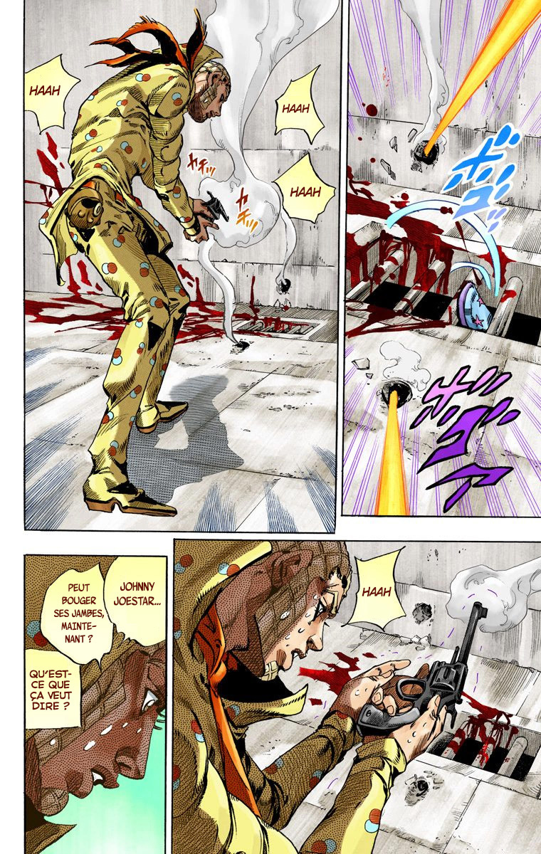 Read JoJo's Bizarre Adventure Part 7 Steel Ball Run Official Colored FR Manga Online