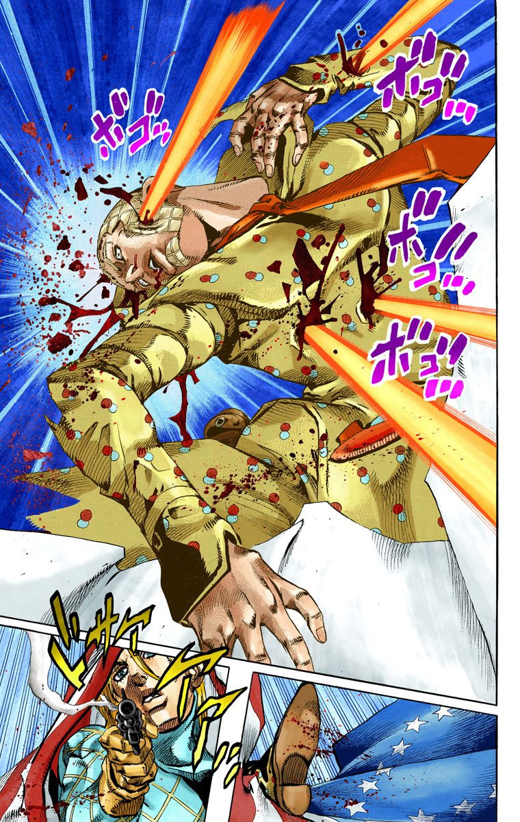 Read JoJo's Bizarre Adventure Part 7 Steel Ball Run Official Colored FR Manga Online