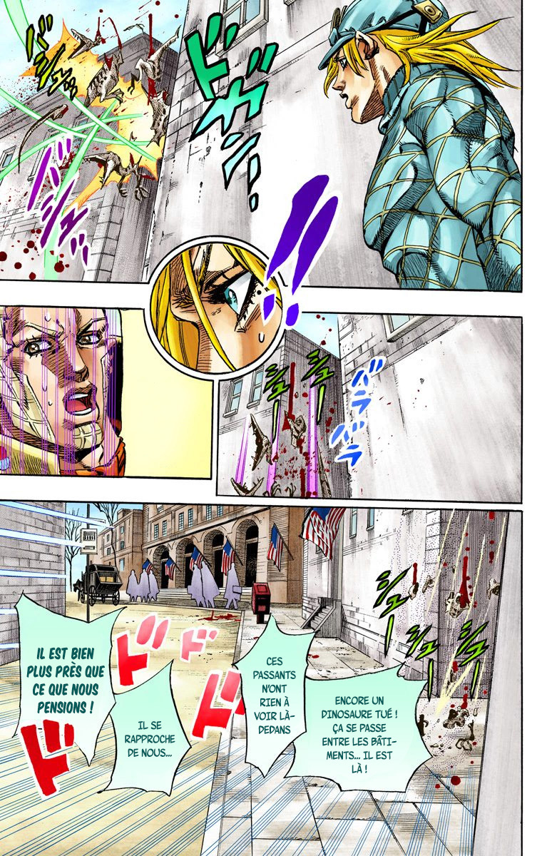 Read JoJo's Bizarre Adventure Part 7 Steel Ball Run Official Colored FR Manga Online