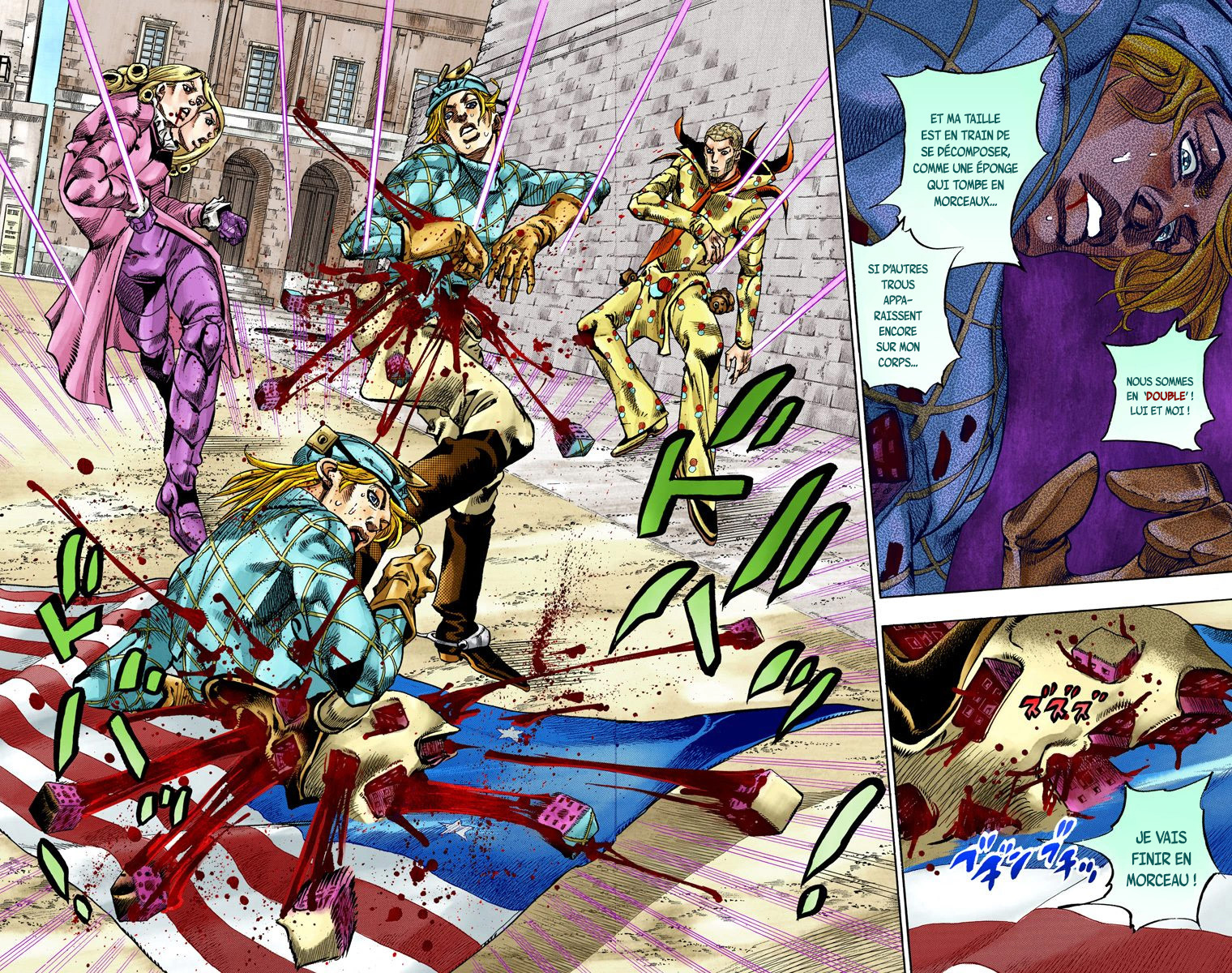 Read JoJo's Bizarre Adventure Part 7 Steel Ball Run Official Colored FR Manga Online