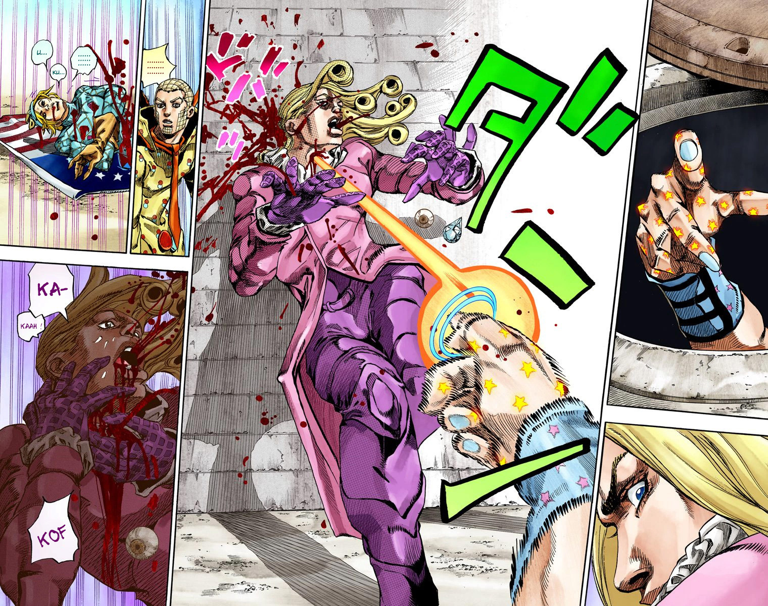 Read JoJo's Bizarre Adventure Part 7 Steel Ball Run Official Colored FR Manga Online