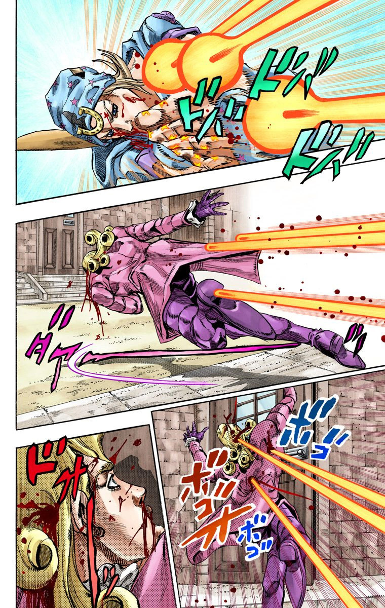 Read JoJo's Bizarre Adventure Part 7 Steel Ball Run Official Colored FR Manga Online