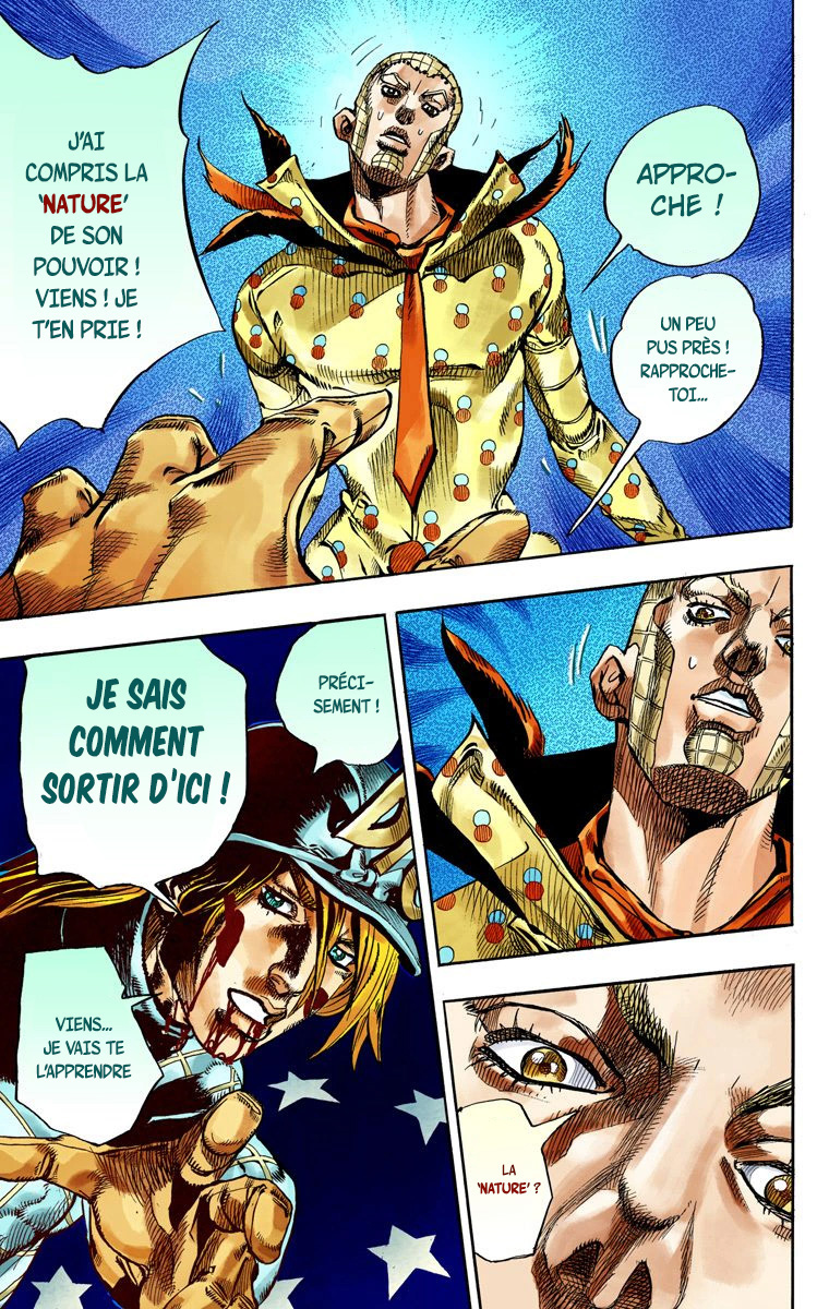 Read JoJo's Bizarre Adventure Part 7 Steel Ball Run Official Colored FR Manga Online