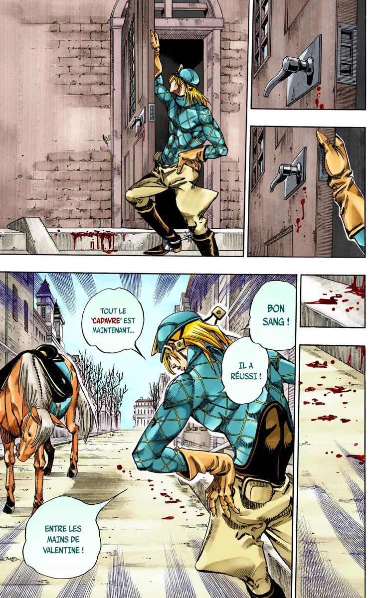 Read JoJo's Bizarre Adventure Part 7 Steel Ball Run Official Colored FR Manga Online