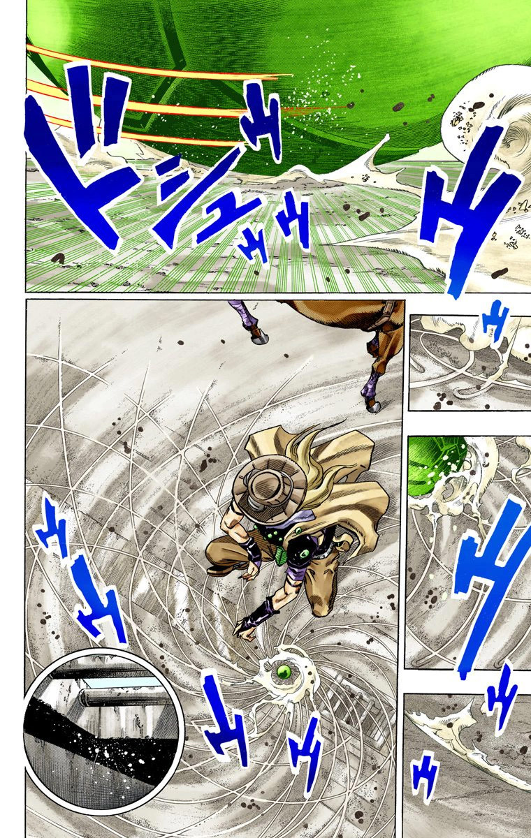 Read JoJo's Bizarre Adventure Part 7 Steel Ball Run Official Colored FR Manga Online