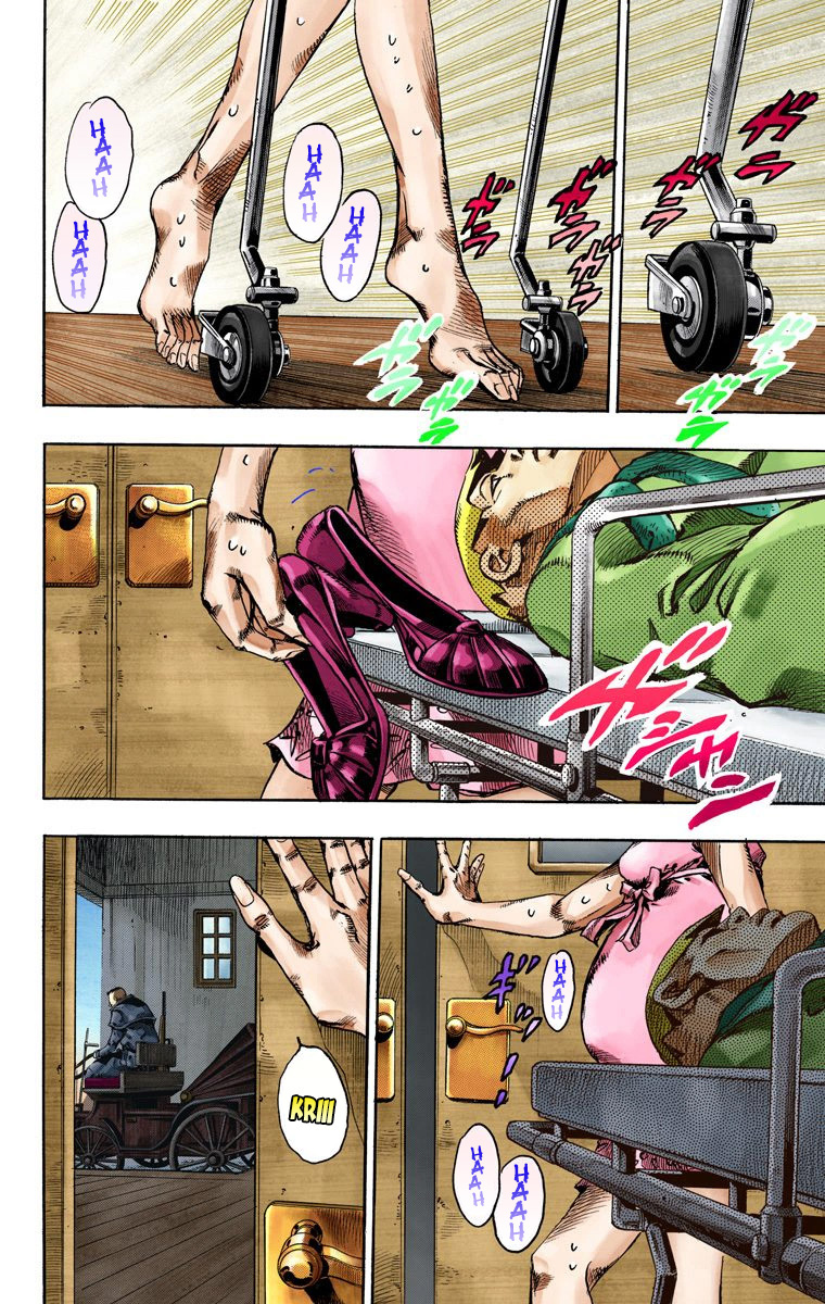 Read JoJo's Bizarre Adventure Part 7 Steel Ball Run Official Colored FR Manga Online