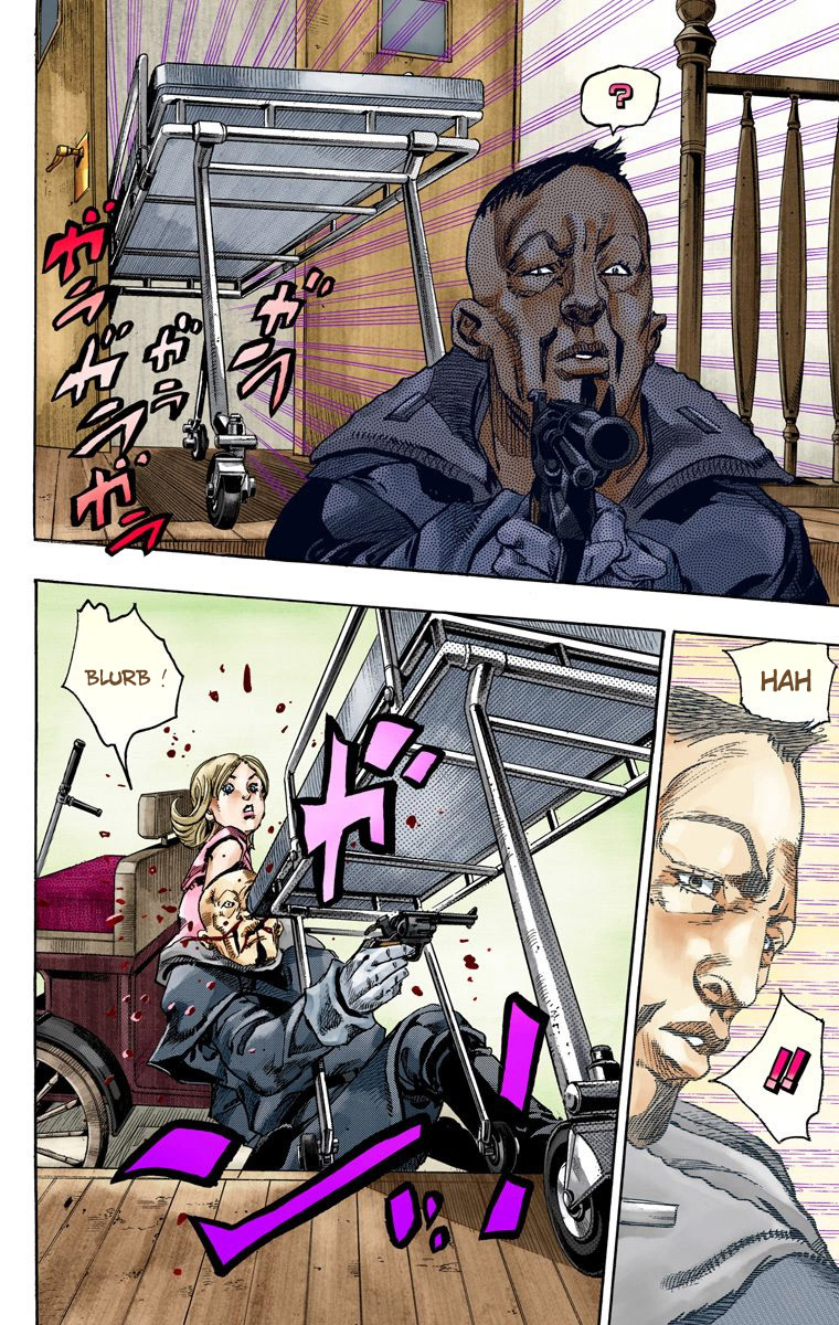 Read JoJo's Bizarre Adventure Part 7 Steel Ball Run Official Colored FR Manga Online