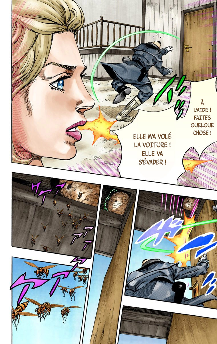 Read JoJo's Bizarre Adventure Part 7 Steel Ball Run Official Colored FR Manga Online