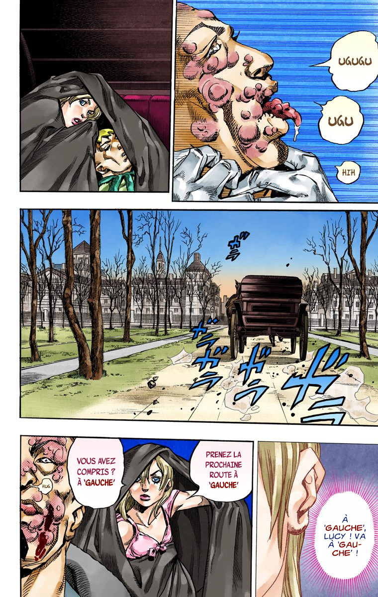Read JoJo's Bizarre Adventure Part 7 Steel Ball Run Official Colored FR Manga Online