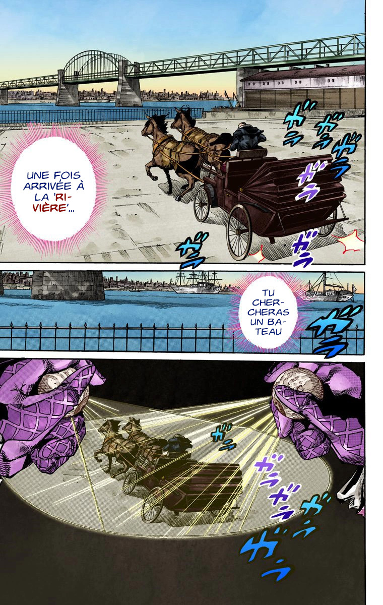Read JoJo's Bizarre Adventure Part 7 Steel Ball Run Official Colored FR Manga Online
