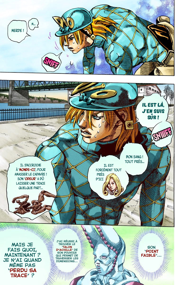 Read JoJo's Bizarre Adventure Part 7 Steel Ball Run Official Colored FR Manga Online