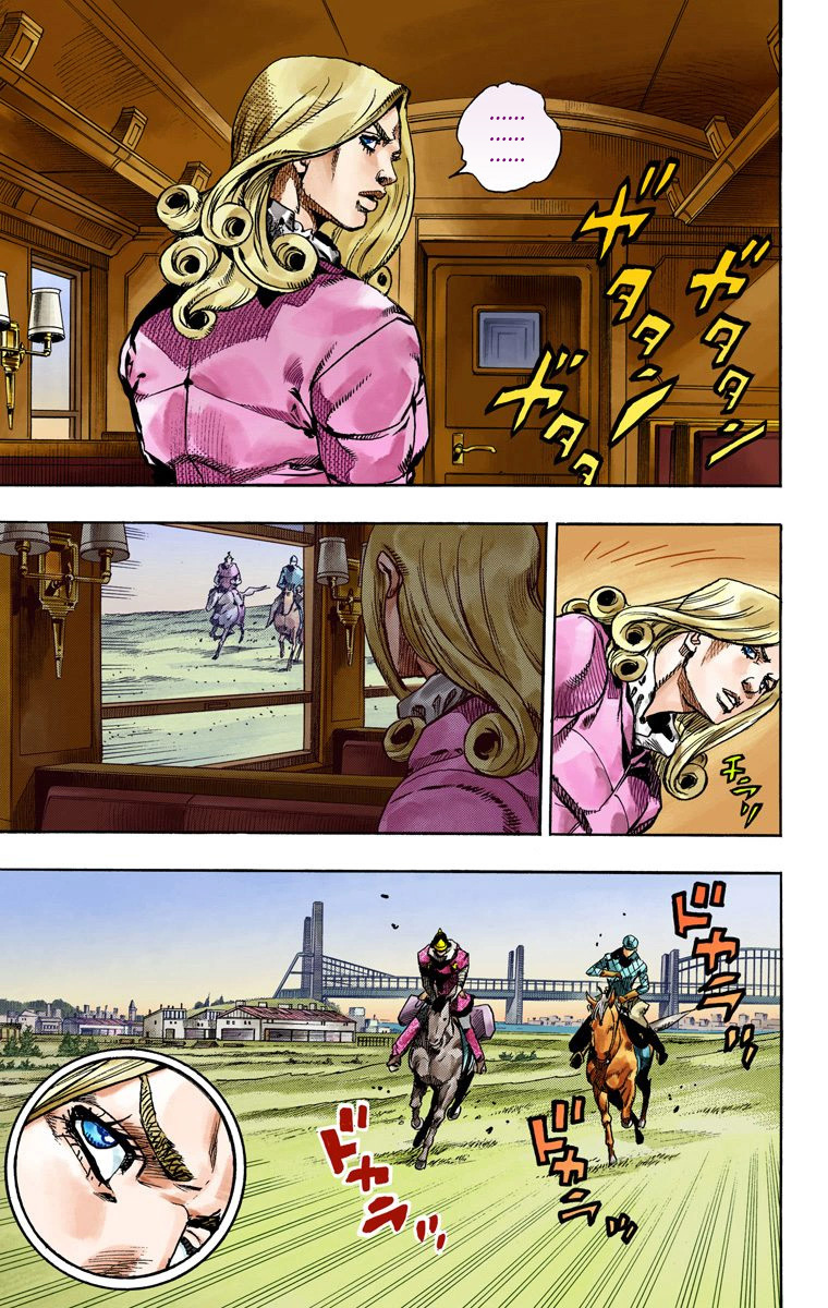 Read JoJo's Bizarre Adventure Part 7 Steel Ball Run Official Colored FR Manga Online