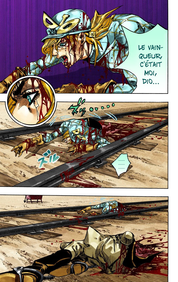 Read JoJo's Bizarre Adventure Part 7 Steel Ball Run Official Colored FR Manga Online