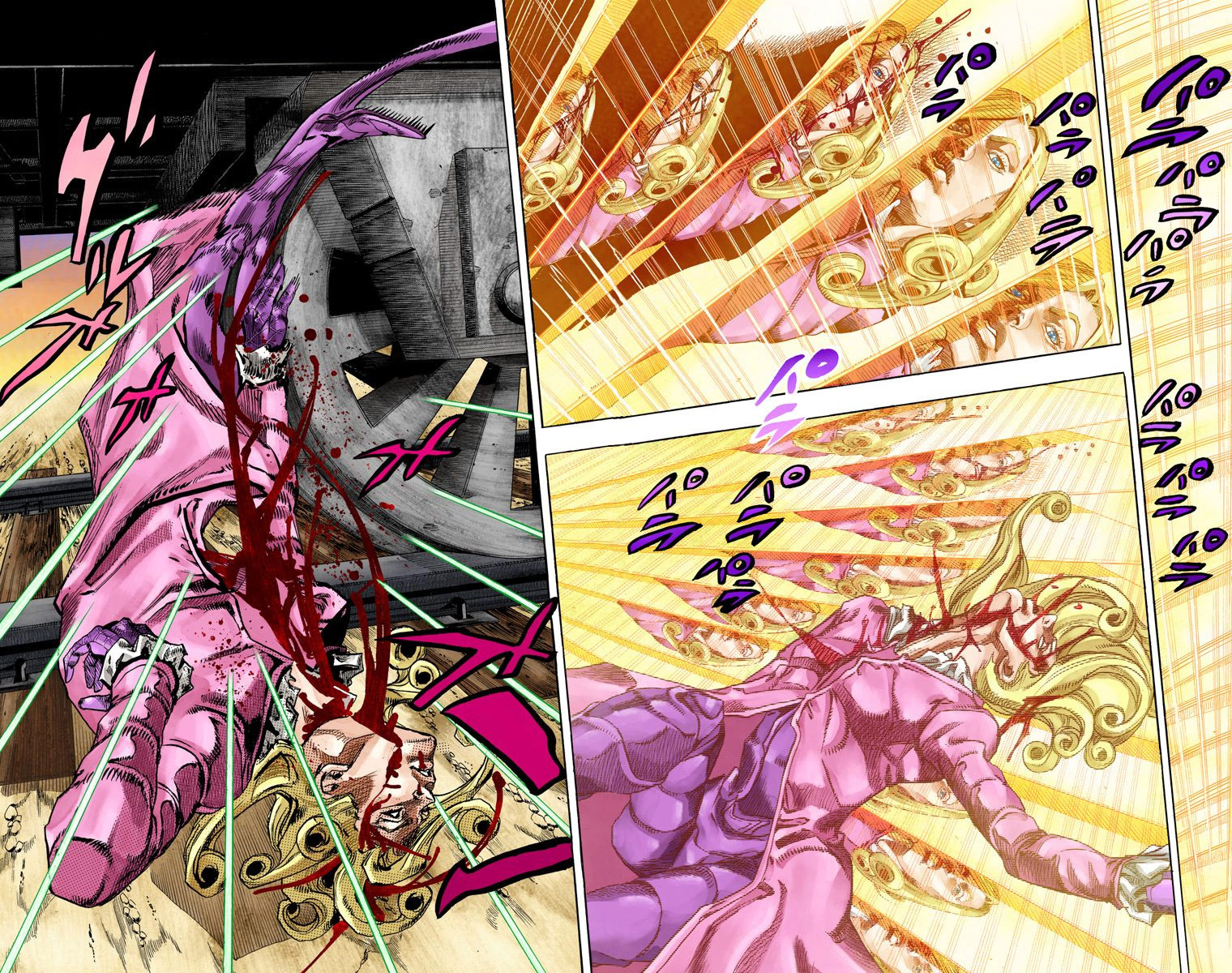 Read JoJo's Bizarre Adventure Part 7 Steel Ball Run Official Colored FR Manga Online