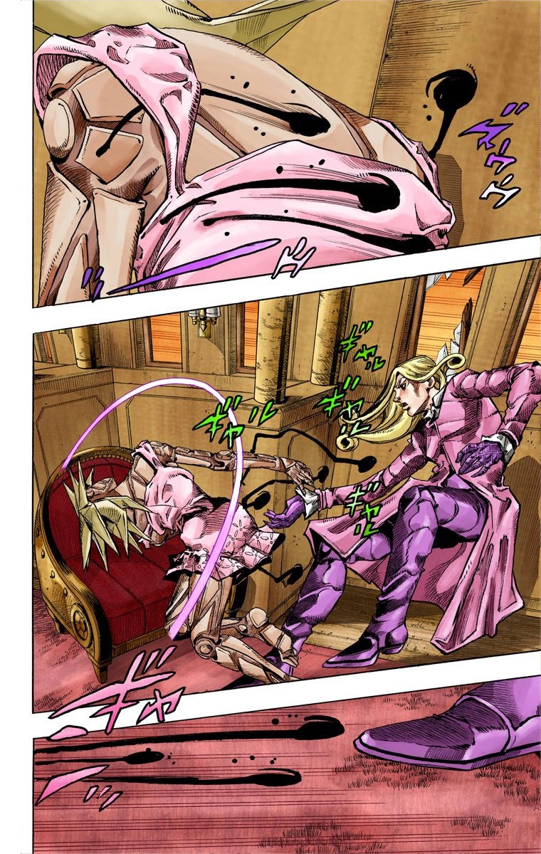 Read JoJo's Bizarre Adventure Part 7 Steel Ball Run Official Colored FR Manga Online
