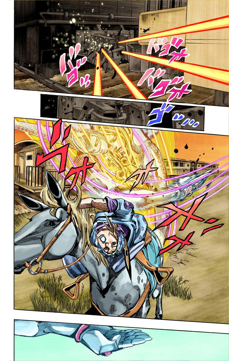 Read JoJo's Bizarre Adventure Part 7 Steel Ball Run Official Colored FR Manga Online