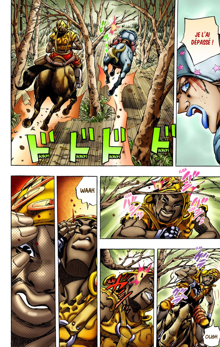 Read JoJo's Bizarre Adventure Part 7 Steel Ball Run Official Colored FR Manga Online