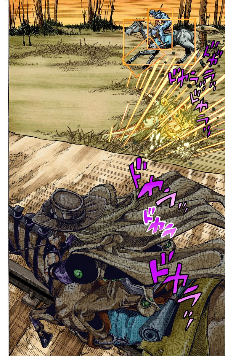 Read JoJo's Bizarre Adventure Part 7 Steel Ball Run Official Colored FR Manga Online