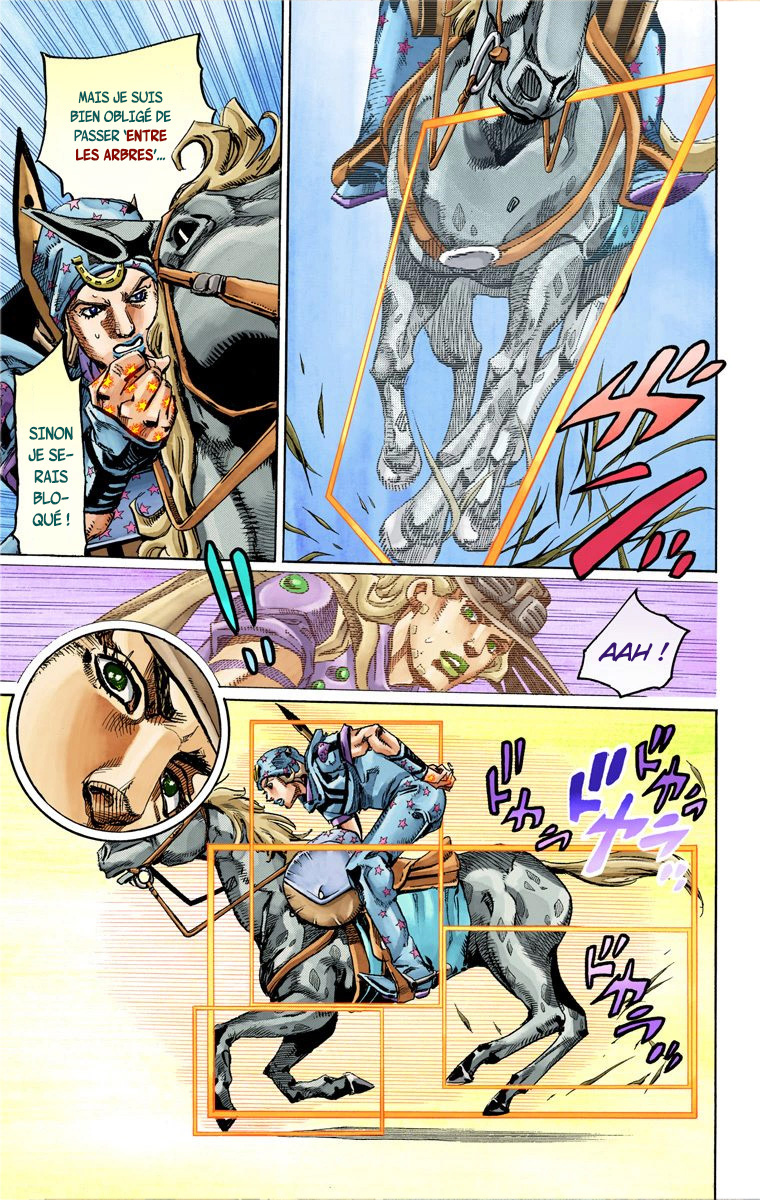 Read JoJo's Bizarre Adventure Part 7 Steel Ball Run Official Colored FR Manga Online