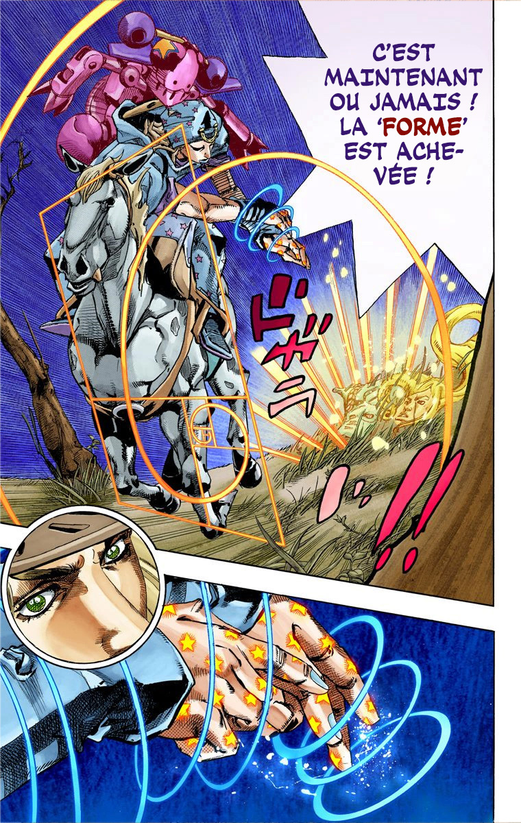 Read JoJo's Bizarre Adventure Part 7 Steel Ball Run Official Colored FR Manga Online