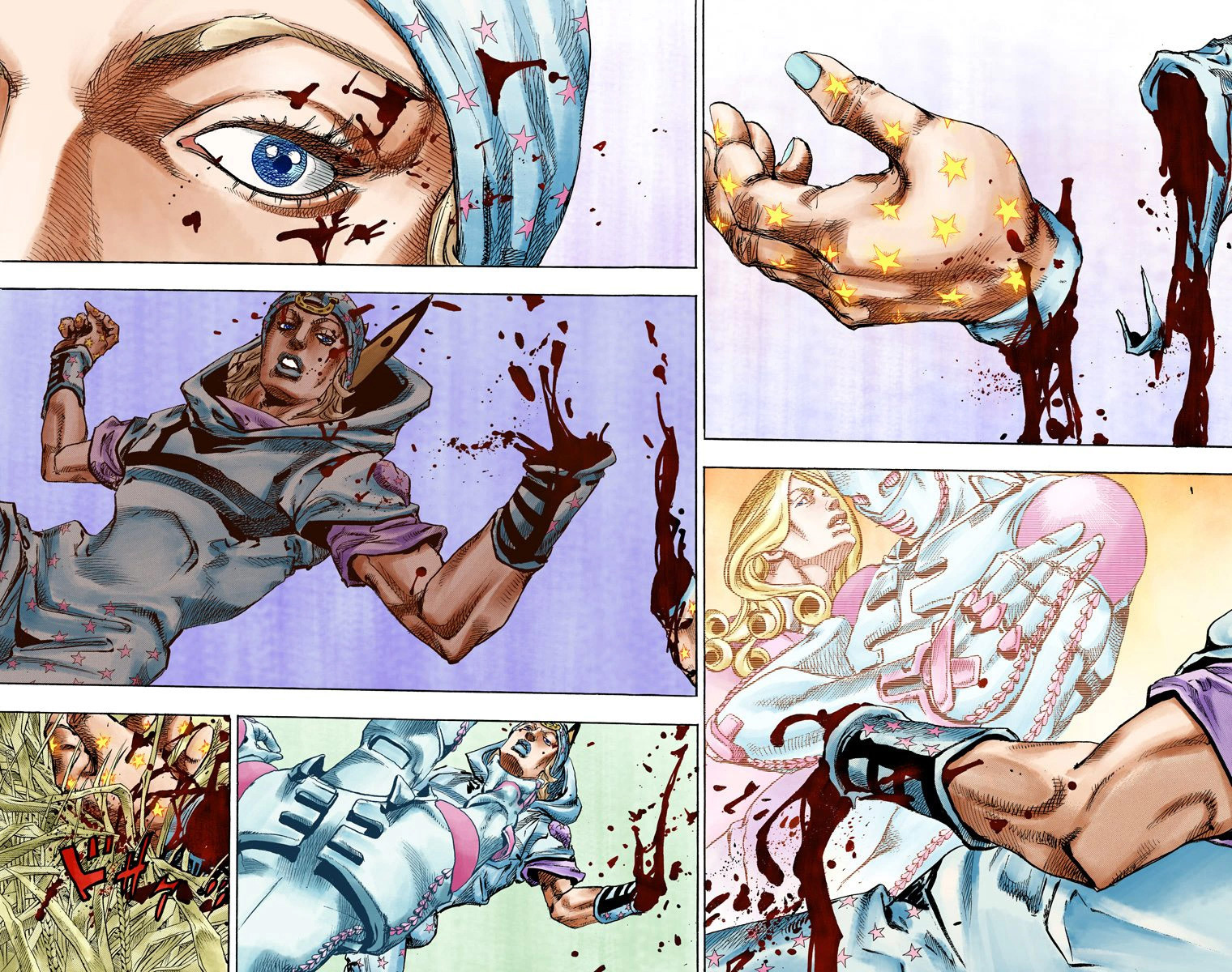 Read JoJo's Bizarre Adventure Part 7 Steel Ball Run Official Colored FR Manga Online