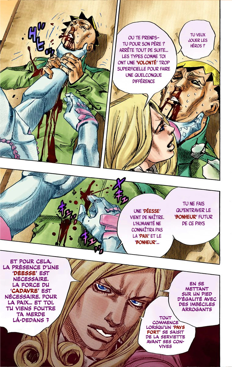 Read JoJo's Bizarre Adventure Part 7 Steel Ball Run Official Colored FR Manga Online