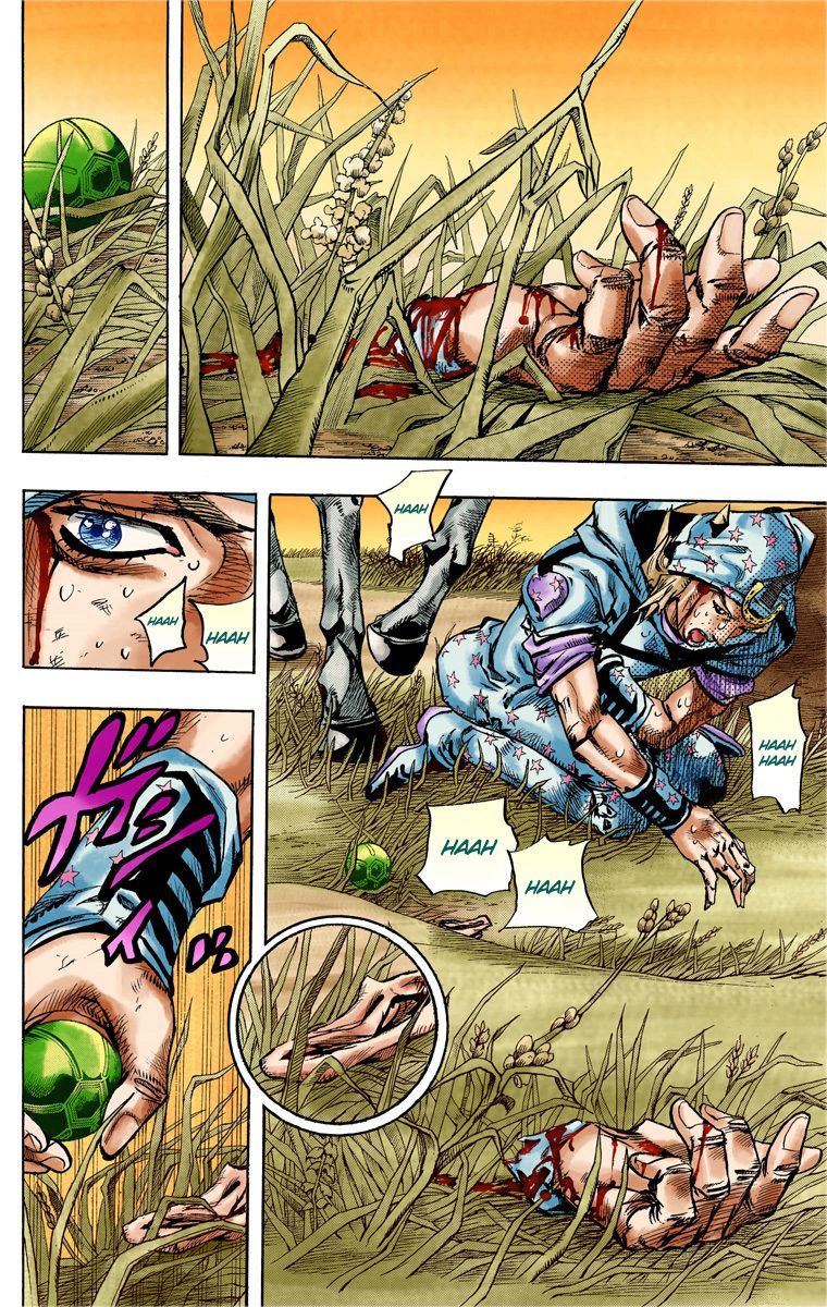 Read JoJo's Bizarre Adventure Part 7 Steel Ball Run Official Colored FR Manga Online