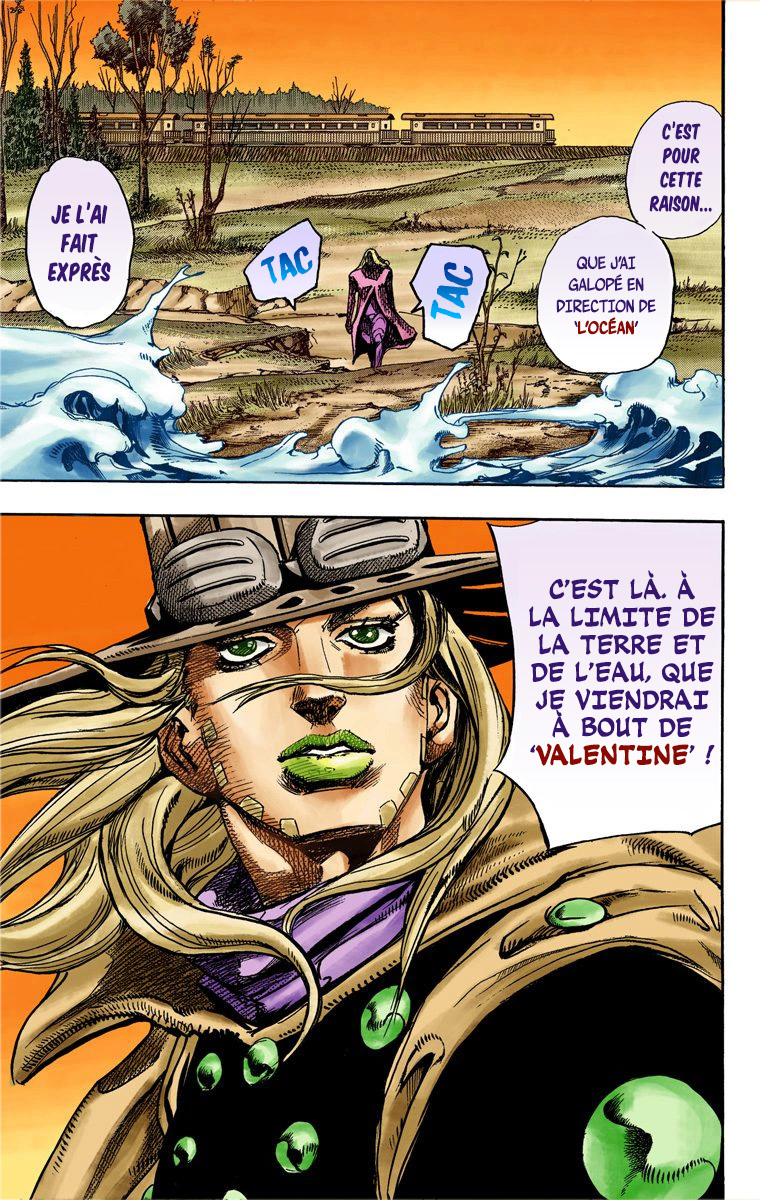 Read JoJo's Bizarre Adventure Part 7 Steel Ball Run Official Colored FR Manga Online