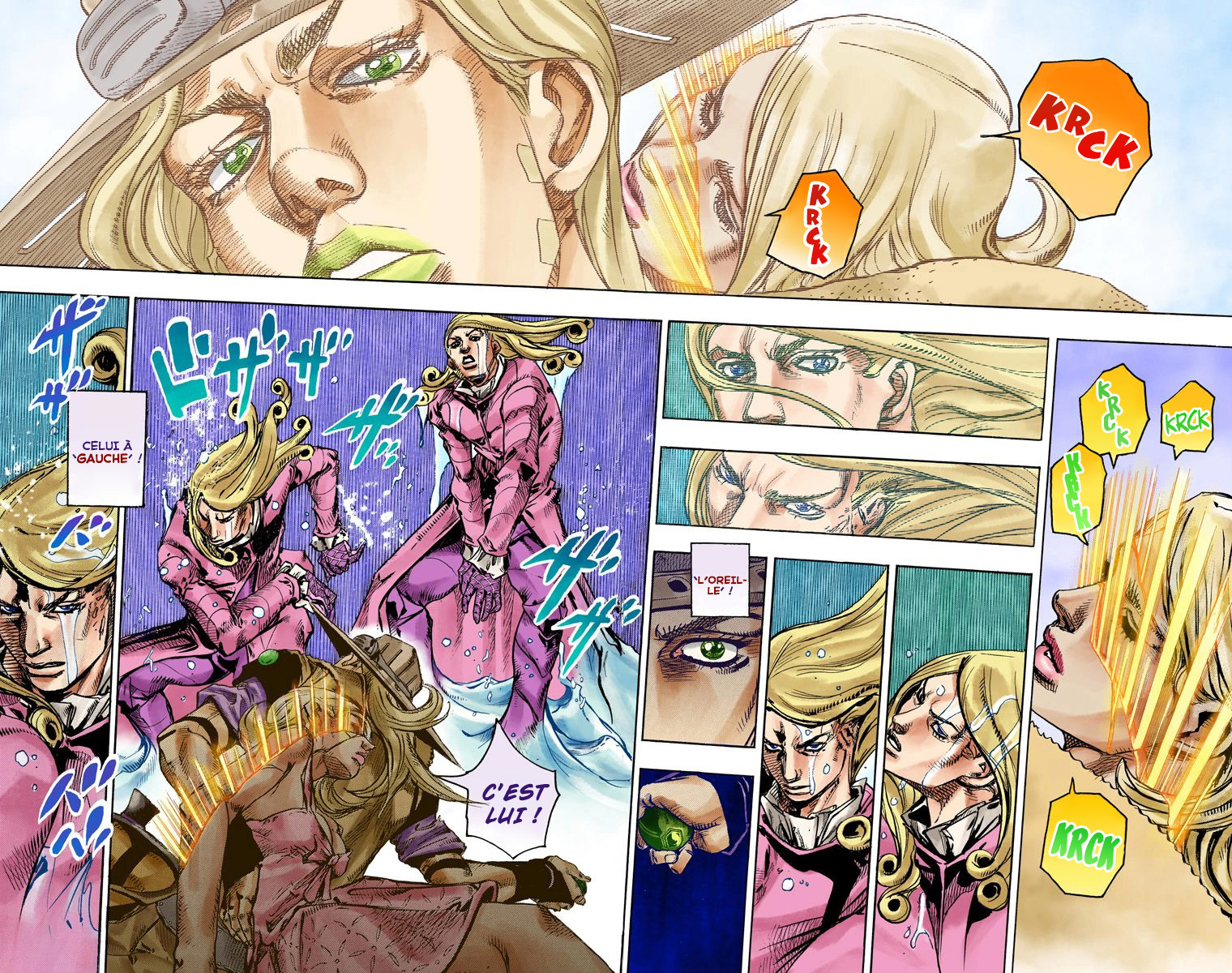 Read JoJo's Bizarre Adventure Part 7 Steel Ball Run Official Colored FR Manga Online