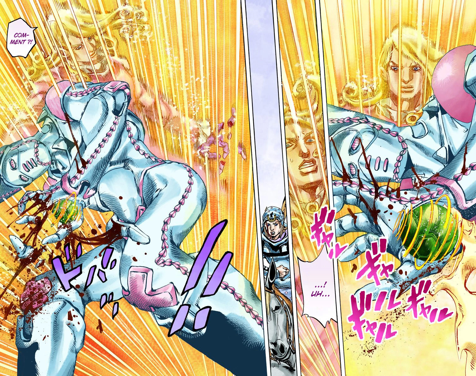 Read JoJo's Bizarre Adventure Part 7 Steel Ball Run Official Colored FR Manga Online