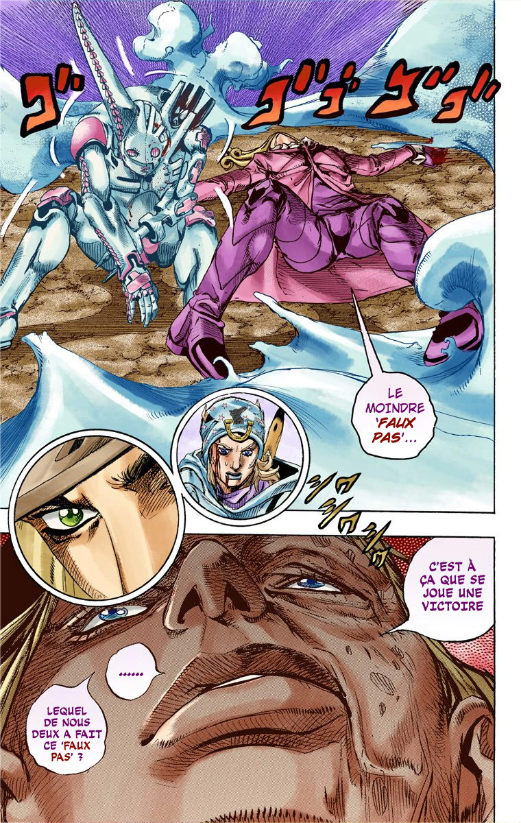 Read JoJo's Bizarre Adventure Part 7 Steel Ball Run Official Colored FR Manga Online