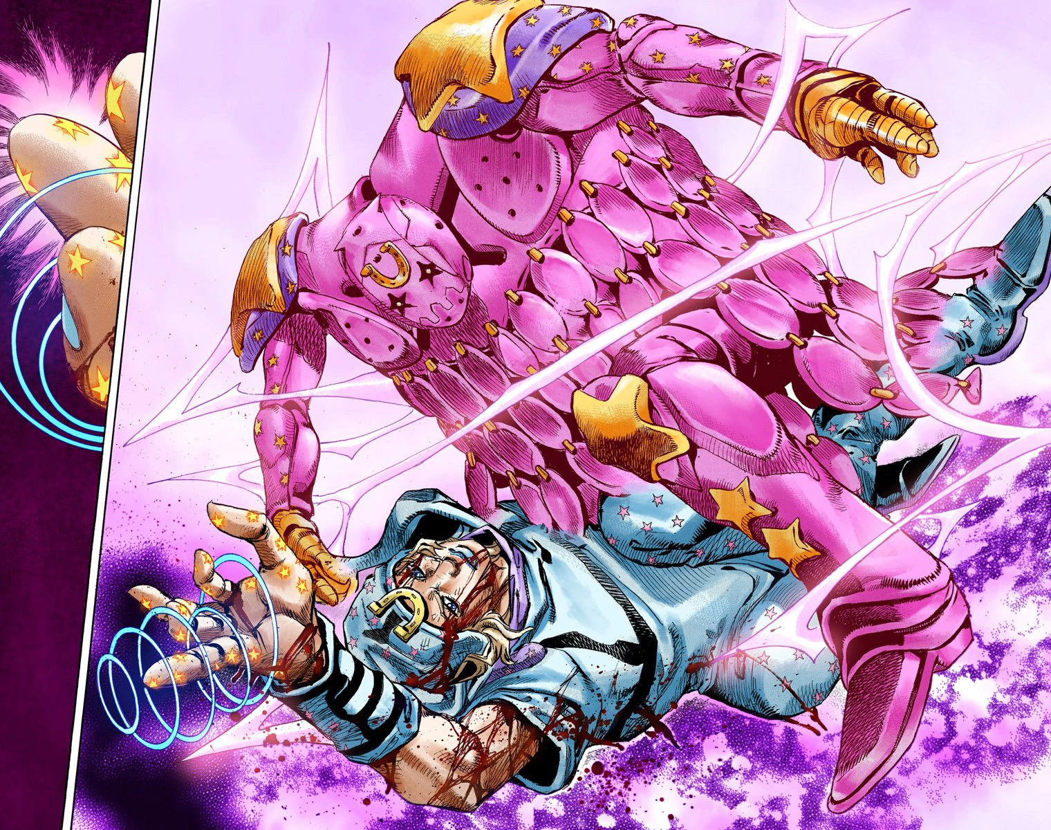 Read JoJo's Bizarre Adventure Part 7 Steel Ball Run Official Colored FR Manga Online