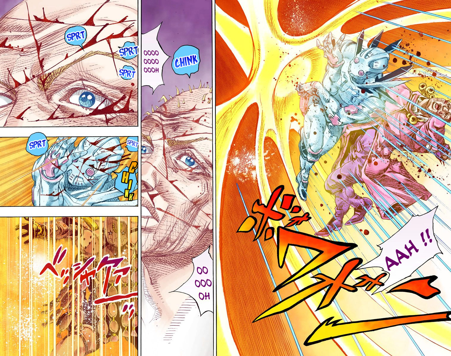 Read JoJo's Bizarre Adventure Part 7 Steel Ball Run Official Colored FR Manga Online