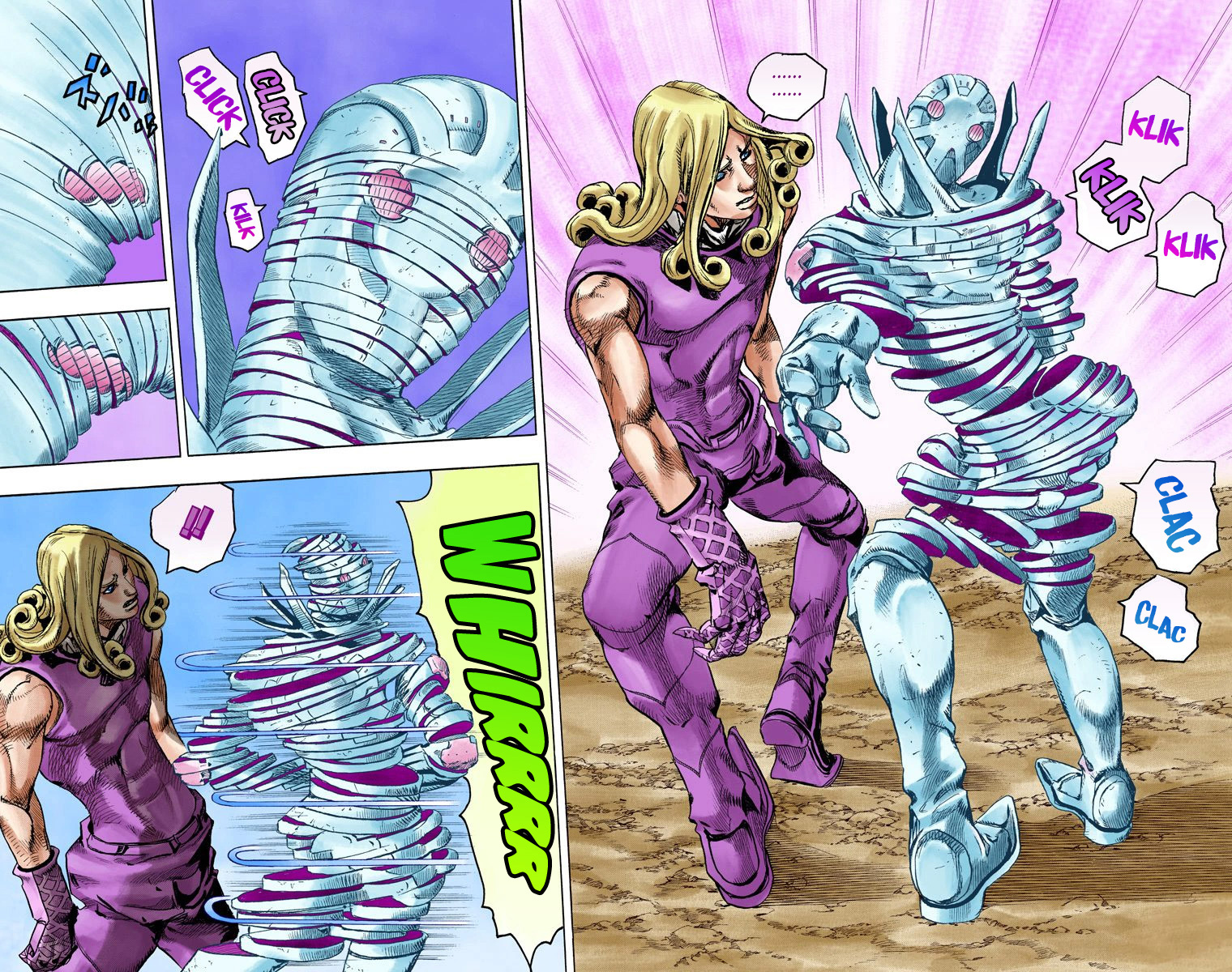 Read JoJo's Bizarre Adventure Part 7 Steel Ball Run Official Colored FR Manga Online