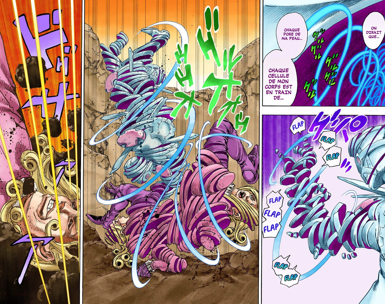 Read JoJo's Bizarre Adventure Part 7 Steel Ball Run Official Colored FR Manga Online