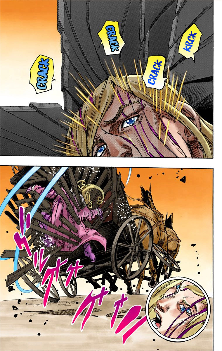 Read JoJo's Bizarre Adventure Part 7 Steel Ball Run Official Colored FR Manga Online