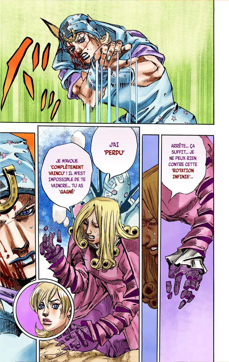Read JoJo's Bizarre Adventure Part 7 Steel Ball Run Official Colored FR Manga Online