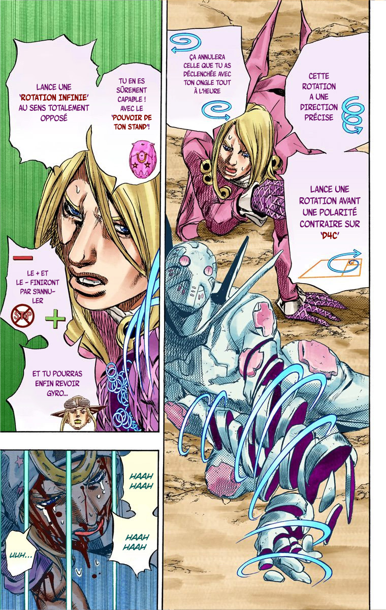 Read JoJo's Bizarre Adventure Part 7 Steel Ball Run Official Colored FR Manga Online