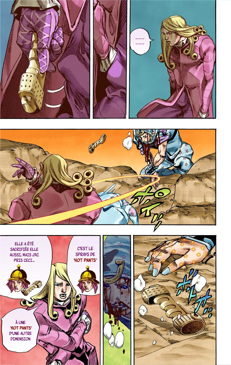Read JoJo's Bizarre Adventure Part 7 Steel Ball Run Official Colored FR Manga Online