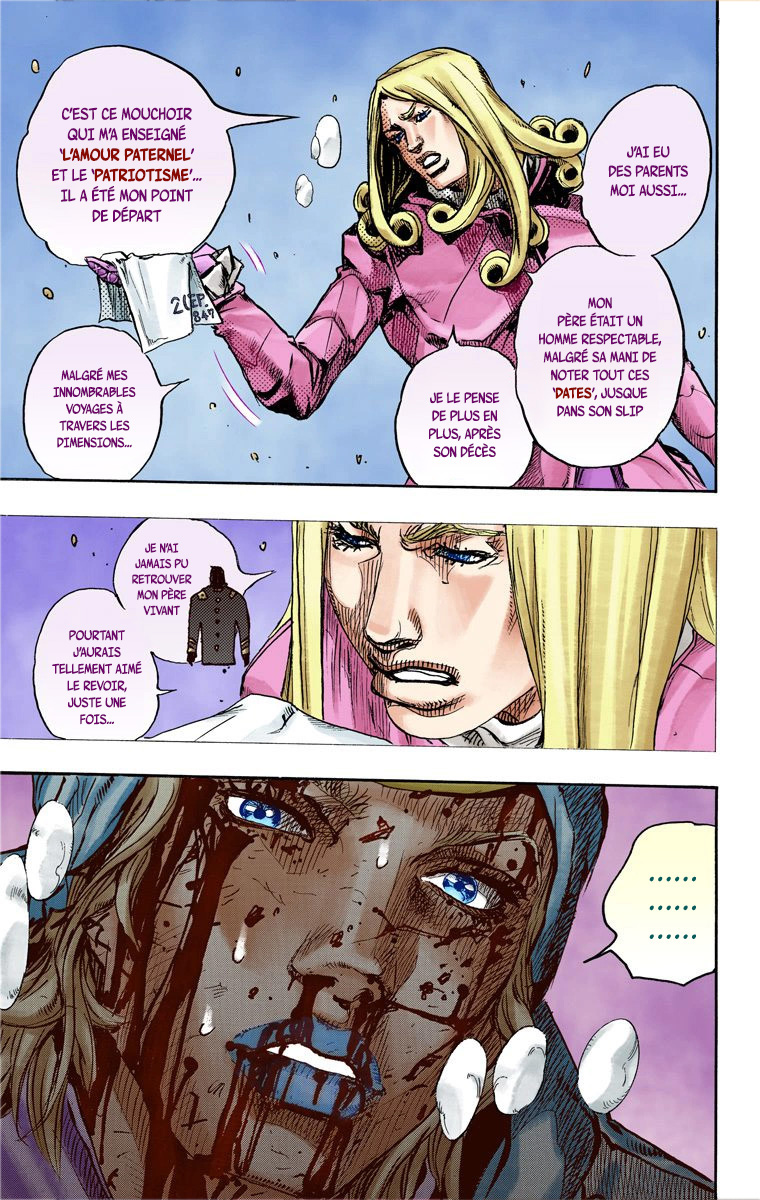 Read JoJo's Bizarre Adventure Part 7 Steel Ball Run Official Colored FR Manga Online