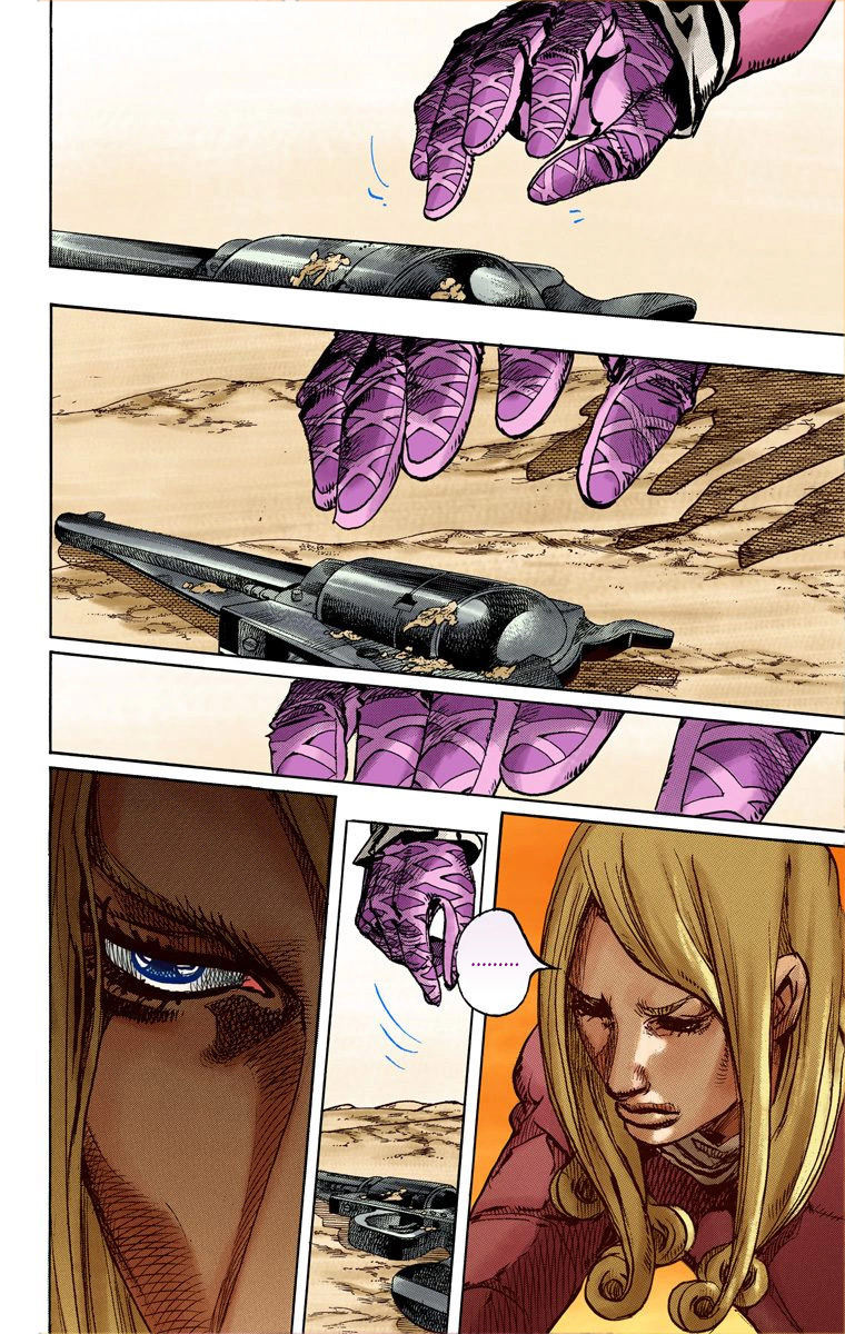 Read JoJo's Bizarre Adventure Part 7 Steel Ball Run Official Colored FR Manga Online