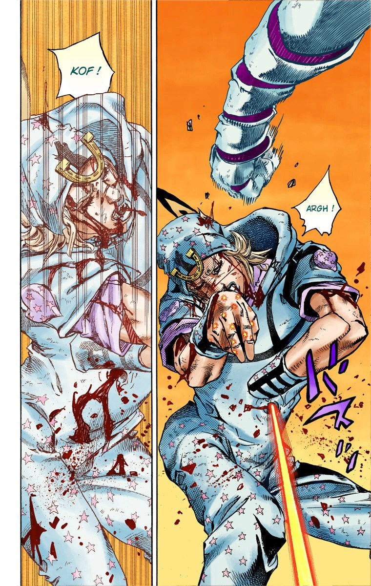 Read JoJo's Bizarre Adventure Part 7 Steel Ball Run Official Colored FR Manga Online