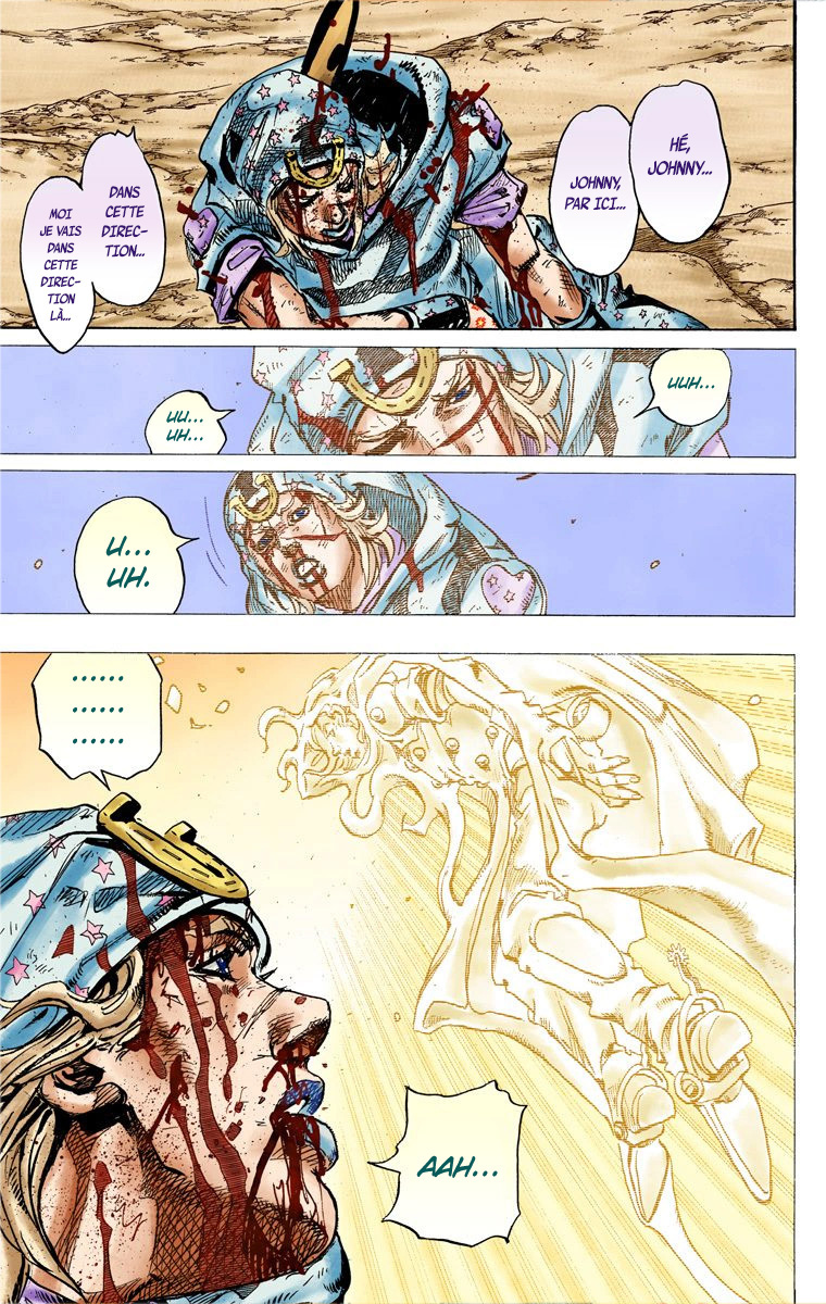 Read JoJo's Bizarre Adventure Part 7 Steel Ball Run Official Colored FR Manga Online