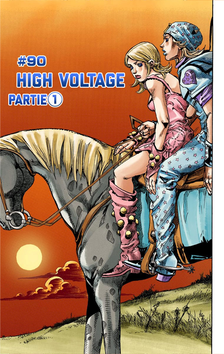 Read JoJo's Bizarre Adventure Part 7 Steel Ball Run Official Colored FR Manga Online