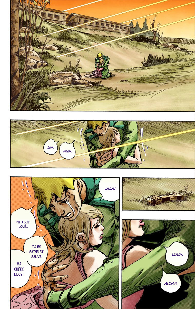 Read JoJo's Bizarre Adventure Part 7 Steel Ball Run Official Colored FR Manga Online