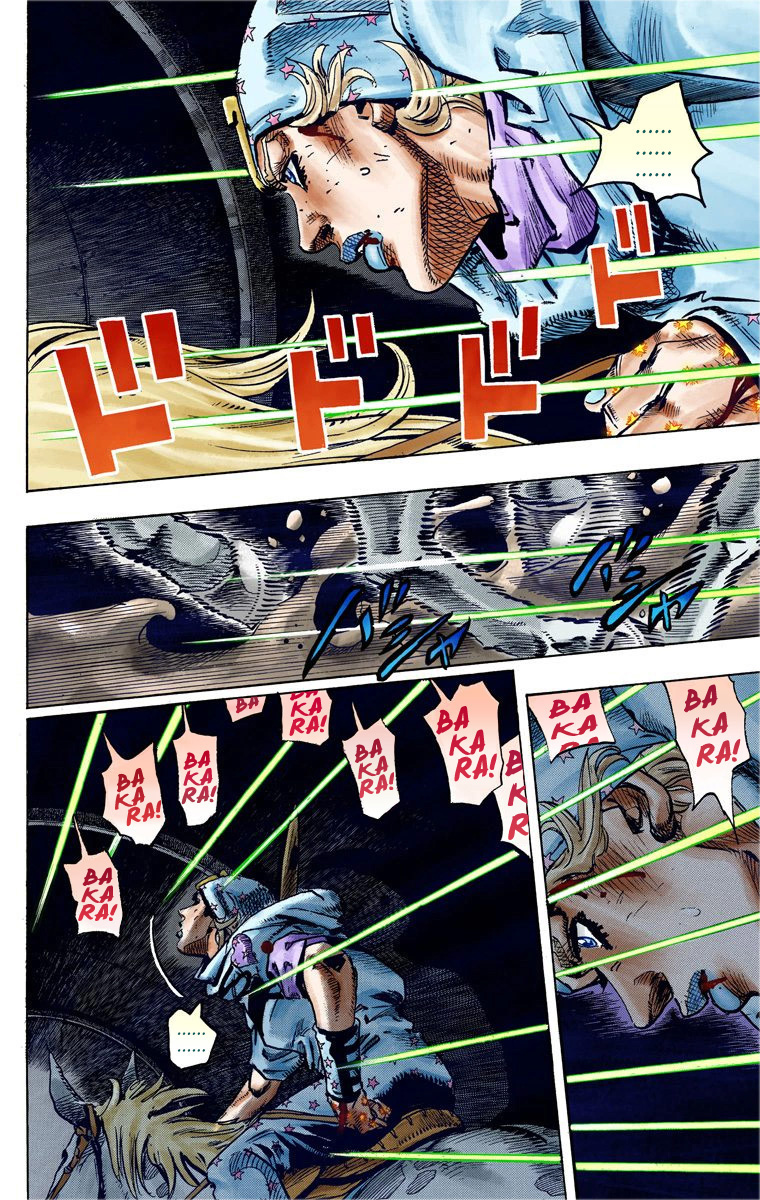 Read JoJo's Bizarre Adventure Part 7 Steel Ball Run Official Colored FR Manga Online