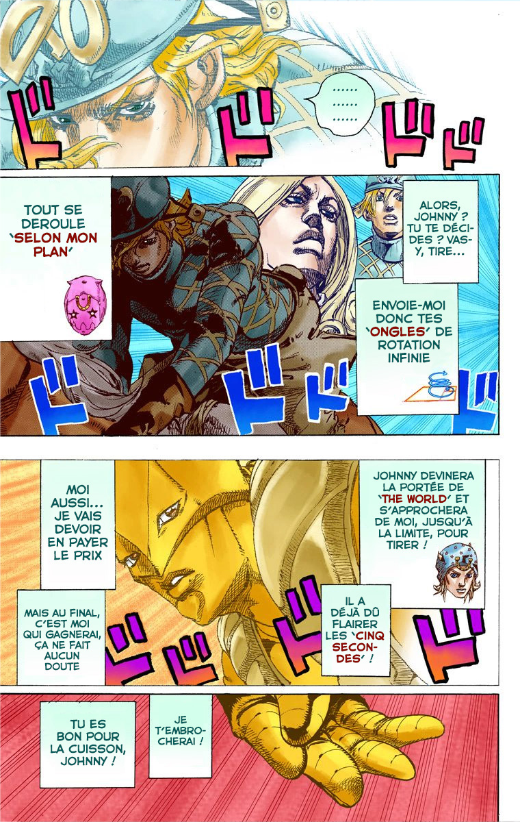 Read JoJo's Bizarre Adventure Part 7 Steel Ball Run Official Colored FR Manga Online